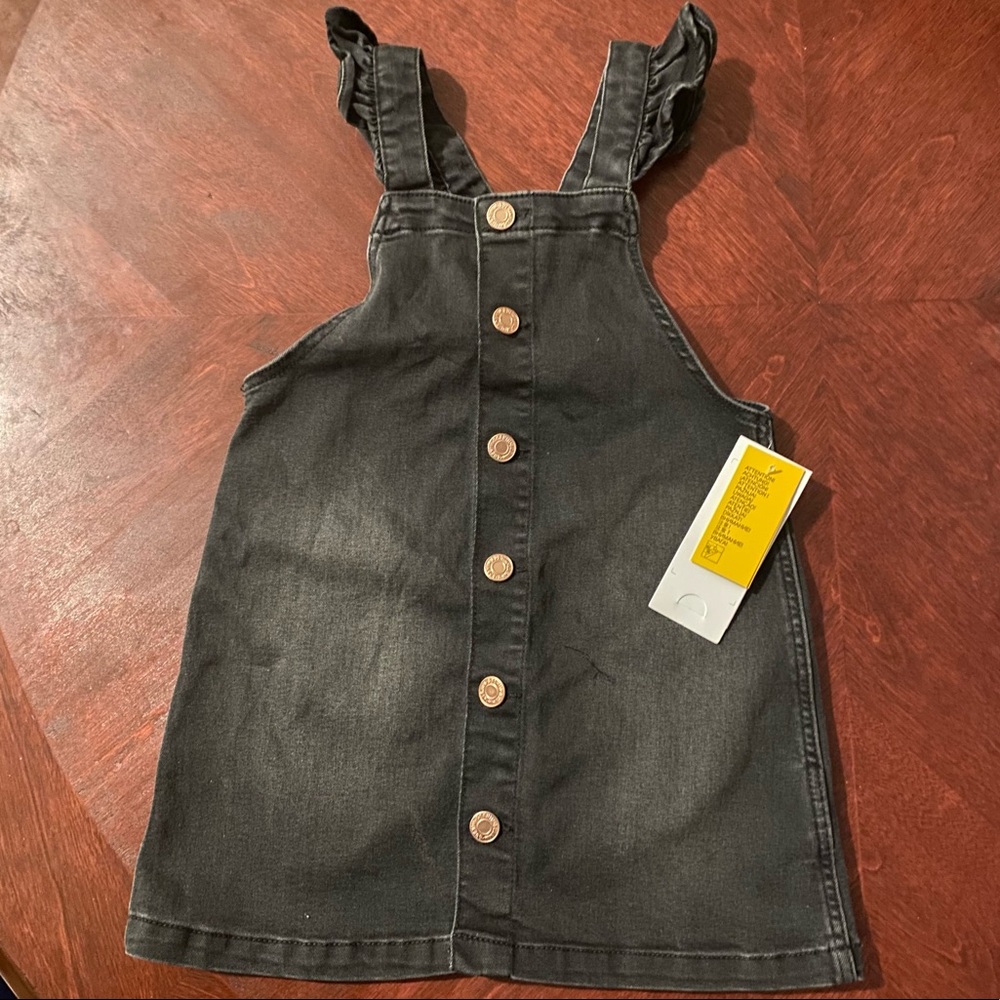 H&M 5-6y Grey denim dress
